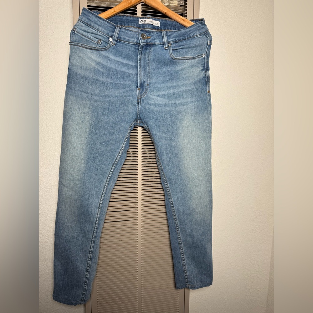 Zara Blue Slim Jeans with Classic Fade